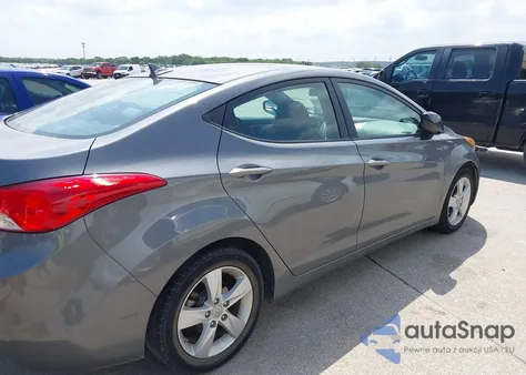 2013 Hyundai Elantra Gls from USA, damaged, VIN 5NPDH4AE2DH369267